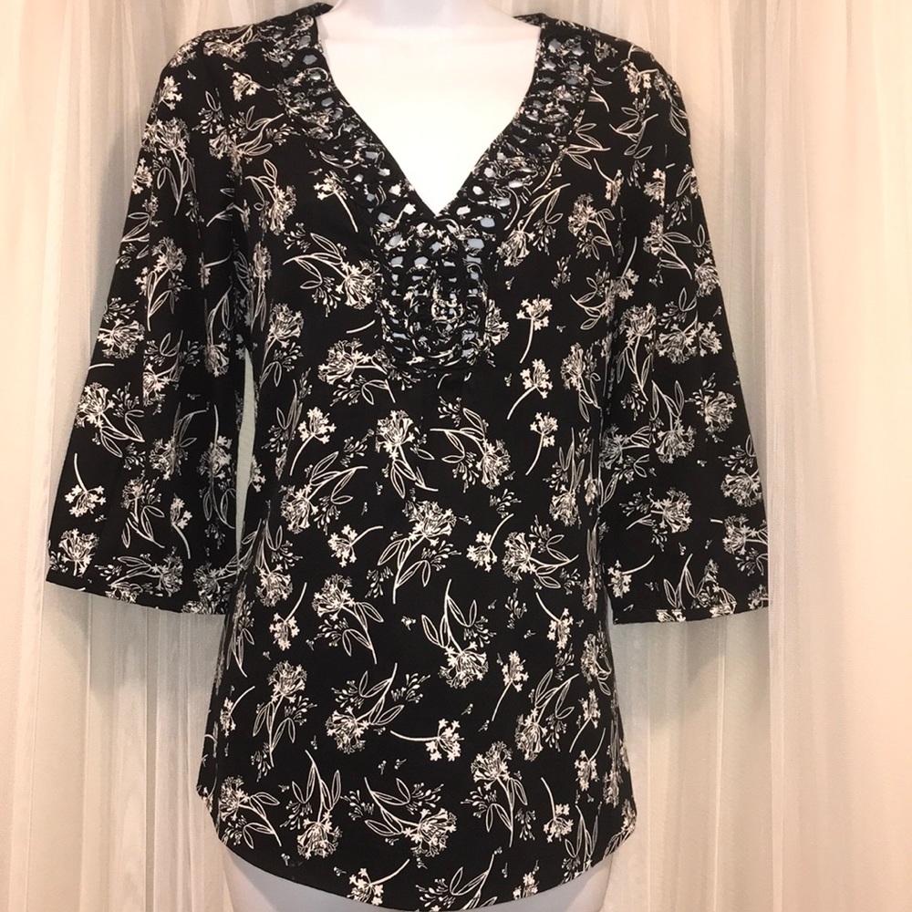 Banana Republic Braided Blouse M